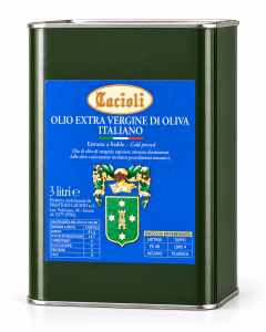N.2  Latte Olio Extra Vergine di Oliva 3 LT 100% ITALIANO  Produzione 26/27 ESTRATTO A FREDDO | Frantoio Cacioli
